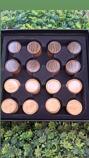 مهره تخته نرد چوب ریشه گردو